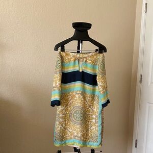 Zara Vibrant Paisley Dress